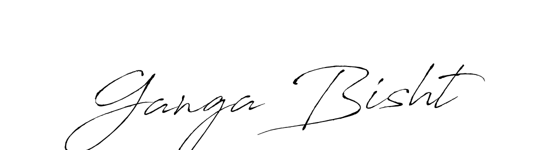Similarly Antro_Vectra is the best handwritten signature design. Signature creator online .You can use it as an online autograph creator for name Ganga Bisht. Ganga Bisht signature style 6 images and pictures png