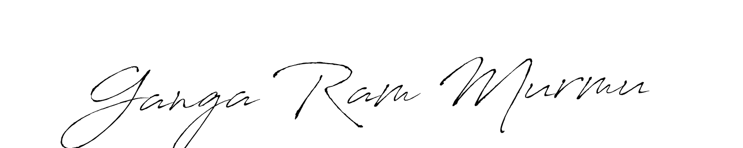 Similarly Antro_Vectra is the best handwritten signature design. Signature creator online .You can use it as an online autograph creator for name Ganga Ram Murmu. Ganga Ram Murmu signature style 6 images and pictures png