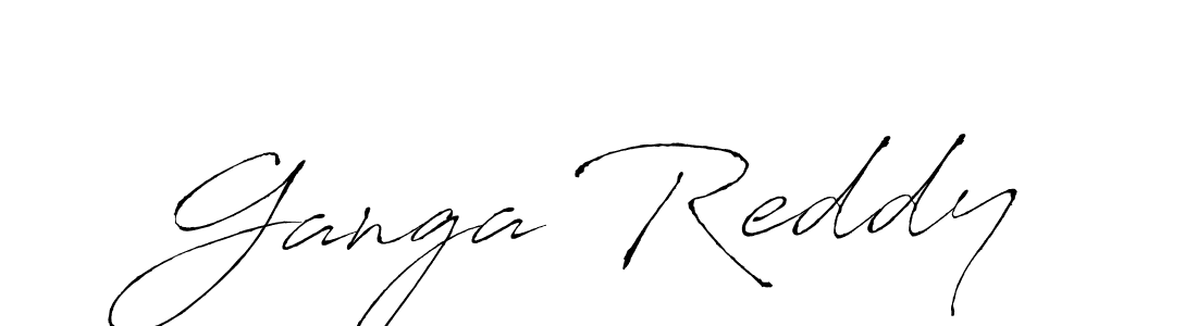 Also we have Ganga Reddy name is the best signature style. Create professional handwritten signature collection using Antro_Vectra autograph style. Ganga Reddy signature style 6 images and pictures png