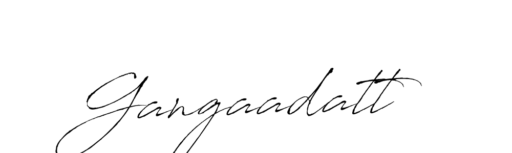 You should practise on your own different ways (Antro_Vectra) to write your name (Gangaadatt) in signature. don't let someone else do it for you. Gangaadatt signature style 6 images and pictures png