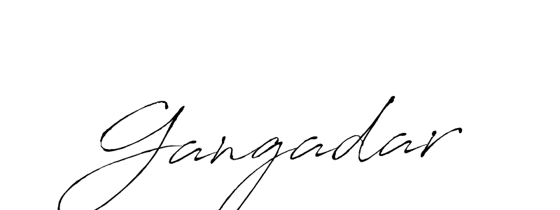 Also we have Gangadar name is the best signature style. Create professional handwritten signature collection using Antro_Vectra autograph style. Gangadar signature style 6 images and pictures png