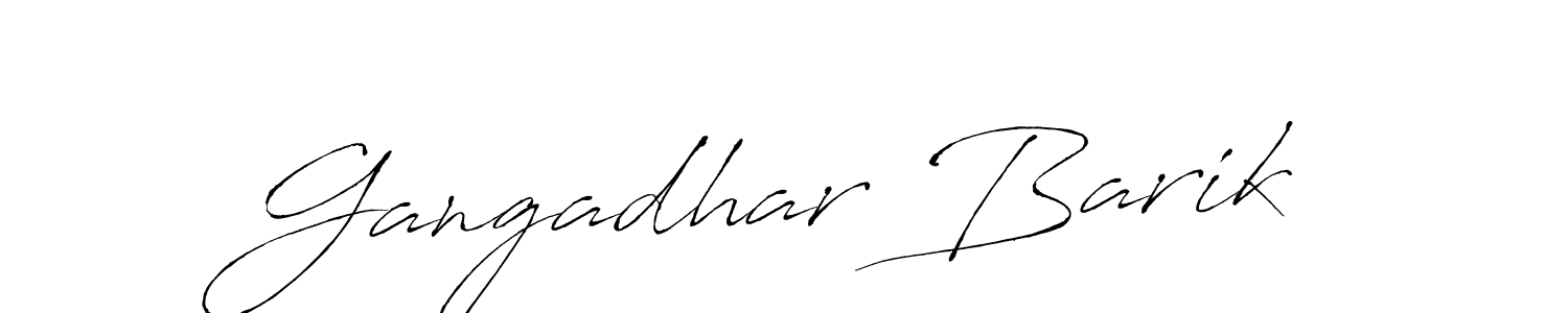 This is the best signature style for the Gangadhar Barik name. Also you like these signature font (Antro_Vectra). Mix name signature. Gangadhar Barik signature style 6 images and pictures png