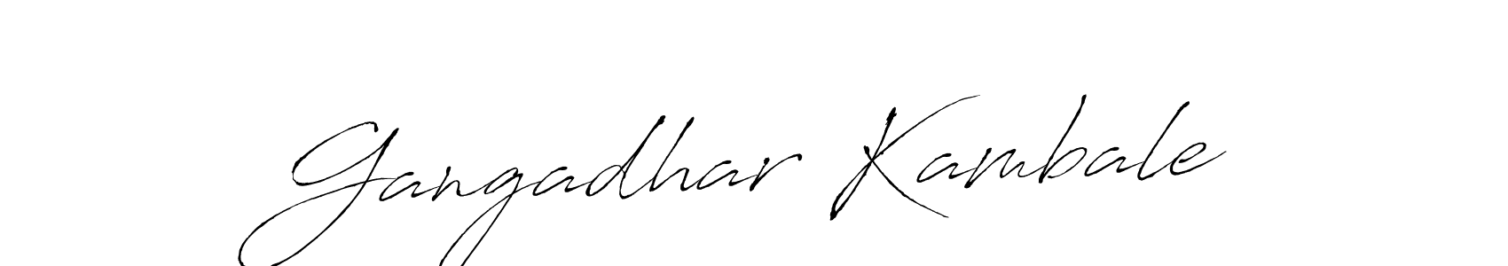 Once you've used our free online signature maker to create your best signature Antro_Vectra style, it's time to enjoy all of the benefits that Gangadhar Kambale name signing documents. Gangadhar Kambale signature style 6 images and pictures png