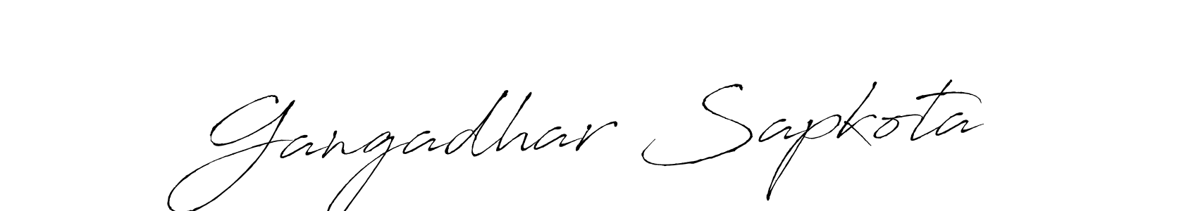 How to Draw Gangadhar Sapkota signature style? Antro_Vectra is a latest design signature styles for name Gangadhar Sapkota. Gangadhar Sapkota signature style 6 images and pictures png