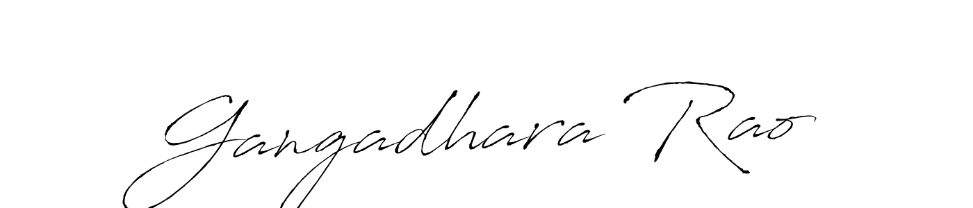 Make a short Gangadhara Rao signature style. Manage your documents anywhere anytime using Antro_Vectra. Create and add eSignatures, submit forms, share and send files easily. Gangadhara Rao signature style 6 images and pictures png