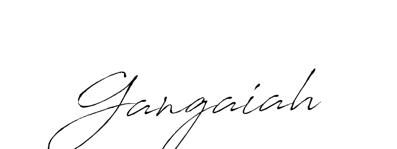 How to make Gangaiah name signature. Use Antro_Vectra style for creating short signs online. This is the latest handwritten sign. Gangaiah signature style 6 images and pictures png