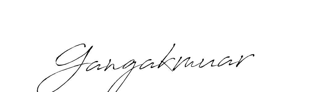 Make a beautiful signature design for name Gangakmuar. Use this online signature maker to create a handwritten signature for free. Gangakmuar signature style 6 images and pictures png