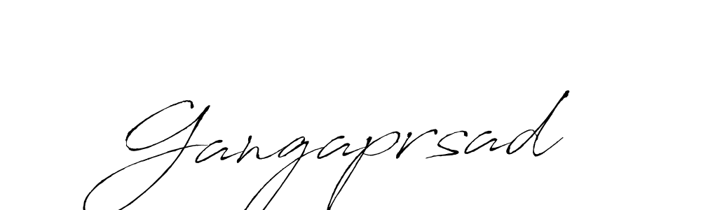 Also we have Gangaprsad name is the best signature style. Create professional handwritten signature collection using Antro_Vectra autograph style. Gangaprsad signature style 6 images and pictures png