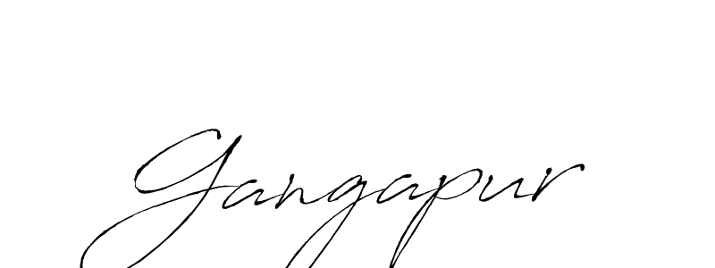 Antro_Vectra is a professional signature style that is perfect for those who want to add a touch of class to their signature. It is also a great choice for those who want to make their signature more unique. Get Gangapur name to fancy signature for free. Gangapur signature style 6 images and pictures png