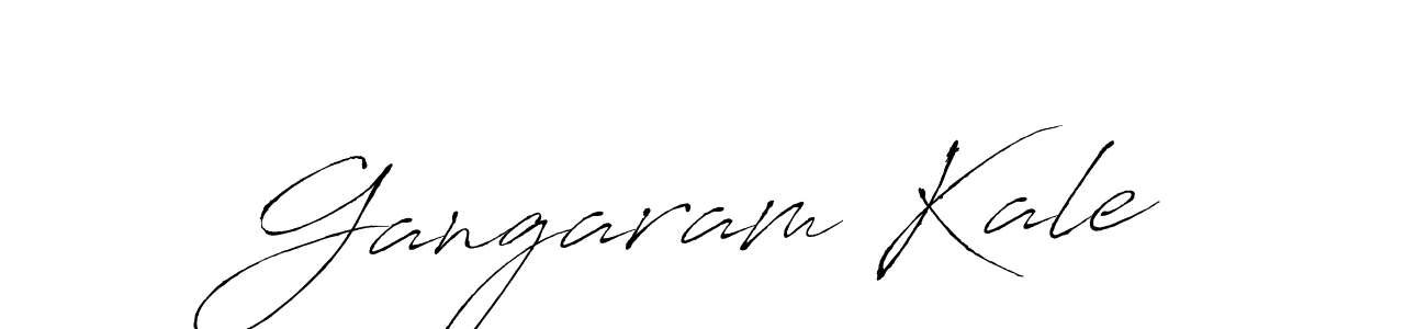 Create a beautiful signature design for name Gangaram Kale. With this signature (Antro_Vectra) fonts, you can make a handwritten signature for free. Gangaram Kale signature style 6 images and pictures png