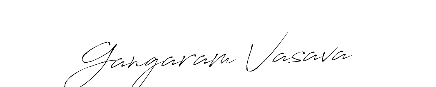 How to make Gangaram Vasava signature? Antro_Vectra is a professional autograph style. Create handwritten signature for Gangaram Vasava name. Gangaram Vasava signature style 6 images and pictures png