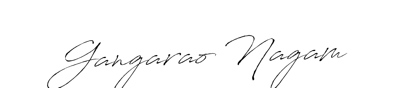 Use a signature maker to create a handwritten signature online. With this signature software, you can design (Antro_Vectra) your own signature for name Gangarao Nagam. Gangarao Nagam signature style 6 images and pictures png