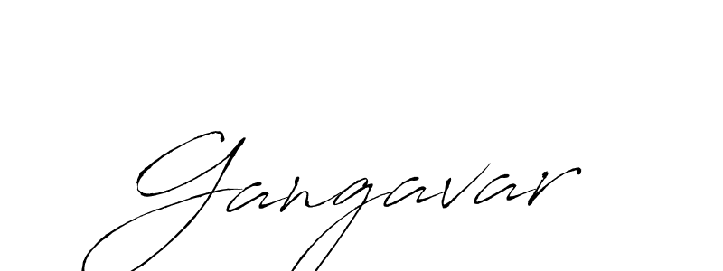 Also we have Gangavar name is the best signature style. Create professional handwritten signature collection using Antro_Vectra autograph style. Gangavar signature style 6 images and pictures png