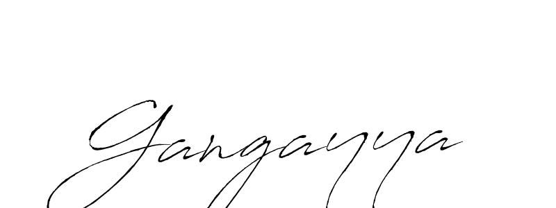 Create a beautiful signature design for name Gangayya. With this signature (Antro_Vectra) fonts, you can make a handwritten signature for free. Gangayya signature style 6 images and pictures png