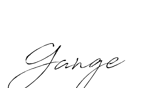 Make a beautiful signature design for name Gange. With this signature (Antro_Vectra) style, you can create a handwritten signature for free. Gange signature style 6 images and pictures png