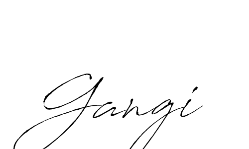 How to make Gangi name signature. Use Antro_Vectra style for creating short signs online. This is the latest handwritten sign. Gangi signature style 6 images and pictures png