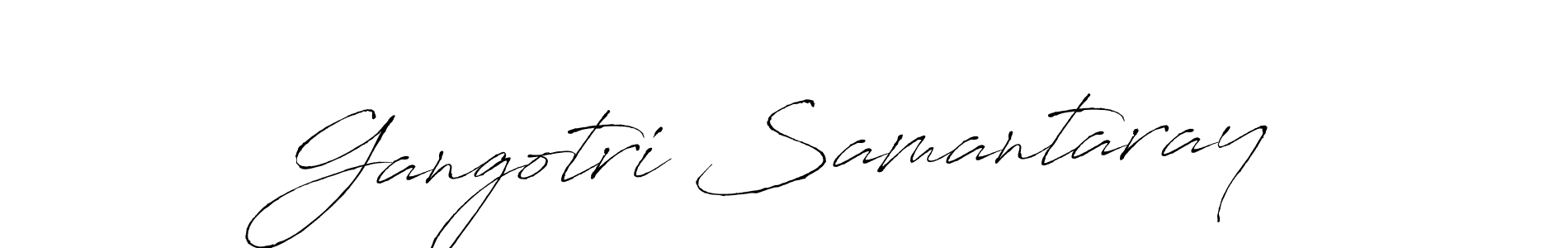 Make a beautiful signature design for name Gangotri Samantaray. Use this online signature maker to create a handwritten signature for free. Gangotri Samantaray signature style 6 images and pictures png