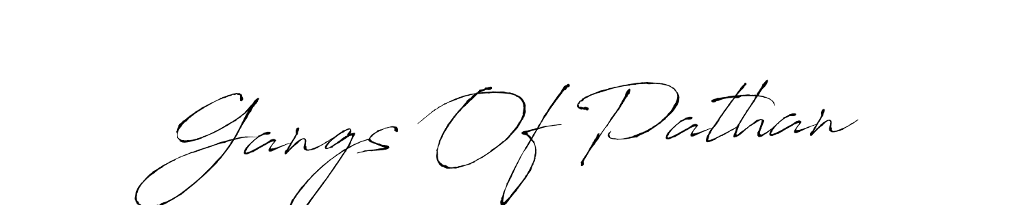 Antro_Vectra is a professional signature style that is perfect for those who want to add a touch of class to their signature. It is also a great choice for those who want to make their signature more unique. Get Gangs Of Pathan name to fancy signature for free. Gangs Of Pathan signature style 6 images and pictures png