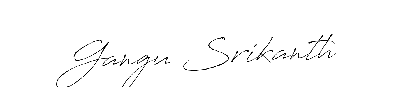 Here are the top 10 professional signature styles for the name Gangu Srikanth. These are the best autograph styles you can use for your name. Gangu Srikanth signature style 6 images and pictures png