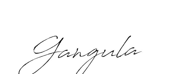 How to make Gangula name signature. Use Antro_Vectra style for creating short signs online. This is the latest handwritten sign. Gangula signature style 6 images and pictures png