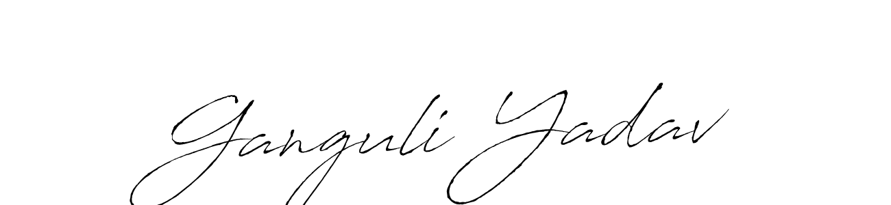 How to Draw Ganguli Yadav signature style? Antro_Vectra is a latest design signature styles for name Ganguli Yadav. Ganguli Yadav signature style 6 images and pictures png