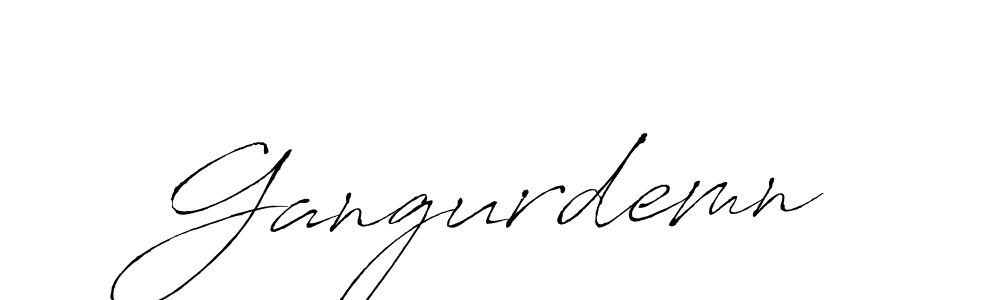 How to make Gangurdemn name signature. Use Antro_Vectra style for creating short signs online. This is the latest handwritten sign. Gangurdemn signature style 6 images and pictures png