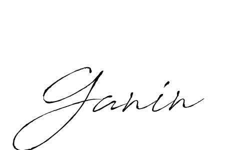 How to make Ganin name signature. Use Antro_Vectra style for creating short signs online. This is the latest handwritten sign. Ganin signature style 6 images and pictures png