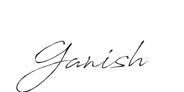 You should practise on your own different ways (Antro_Vectra) to write your name (Ganish) in signature. don't let someone else do it for you. Ganish signature style 6 images and pictures png