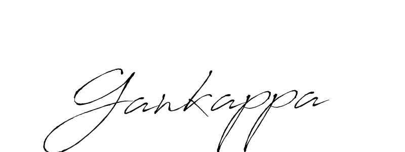 Also we have Gankappa name is the best signature style. Create professional handwritten signature collection using Antro_Vectra autograph style. Gankappa signature style 6 images and pictures png