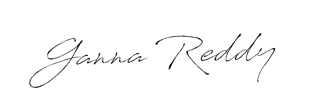 You can use this online signature creator to create a handwritten signature for the name Ganna Reddy. This is the best online autograph maker. Ganna Reddy signature style 6 images and pictures png