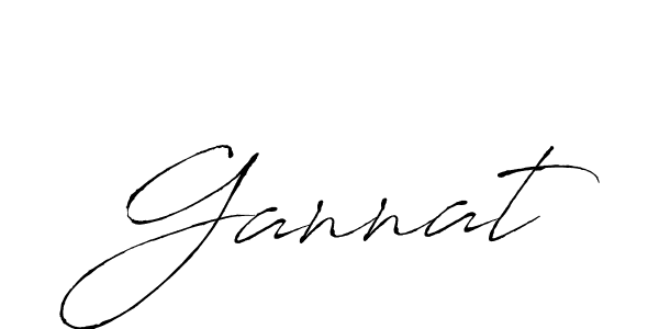 How to make Gannat signature? Antro_Vectra is a professional autograph style. Create handwritten signature for Gannat name. Gannat signature style 6 images and pictures png