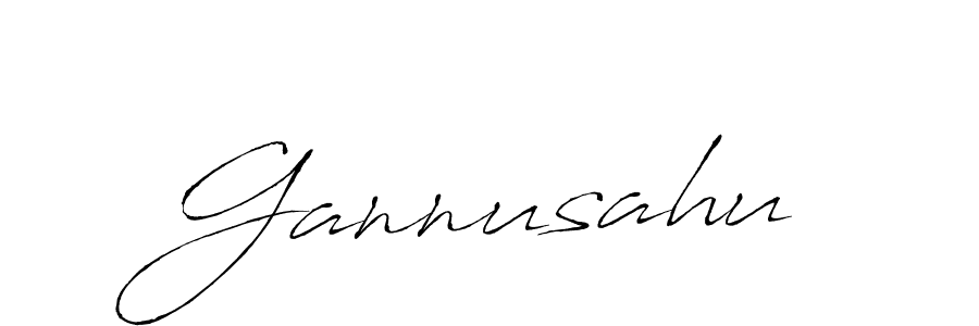 How to make Gannusahu name signature. Use Antro_Vectra style for creating short signs online. This is the latest handwritten sign. Gannusahu signature style 6 images and pictures png