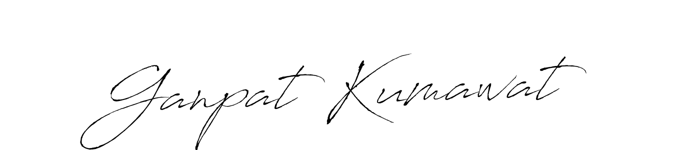 How to Draw Ganpat Kumawat signature style? Antro_Vectra is a latest design signature styles for name Ganpat Kumawat. Ganpat Kumawat signature style 6 images and pictures png