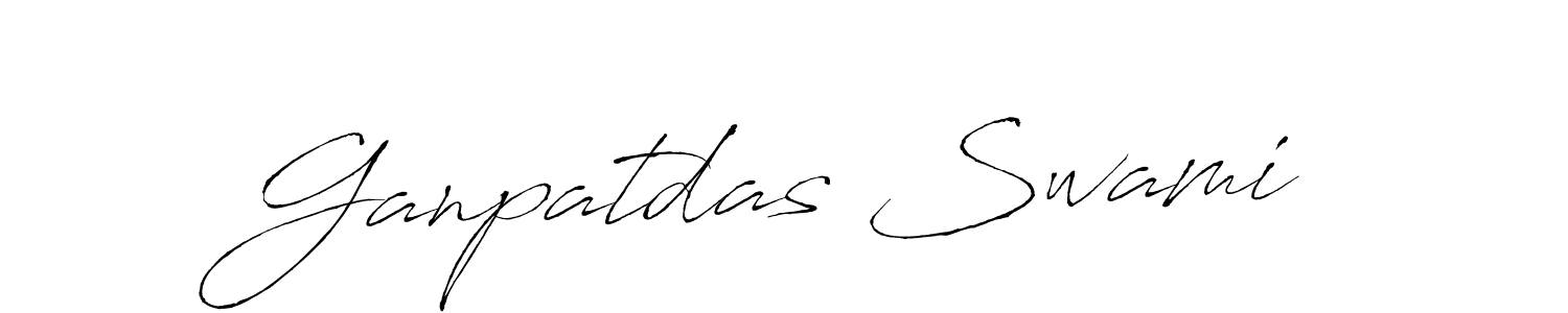 How to Draw Ganpatdas Swami signature style? Antro_Vectra is a latest design signature styles for name Ganpatdas Swami. Ganpatdas Swami signature style 6 images and pictures png