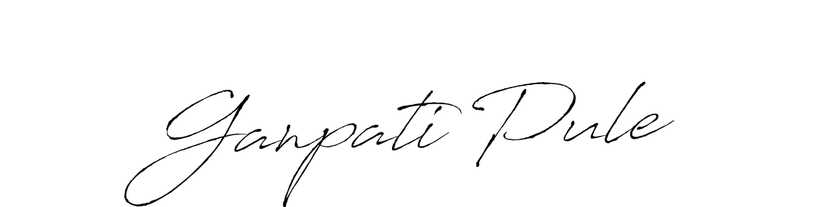 The best way (Antro_Vectra) to make a short signature is to pick only two or three words in your name. The name Ganpati Pule include a total of six letters. For converting this name. Ganpati Pule signature style 6 images and pictures png