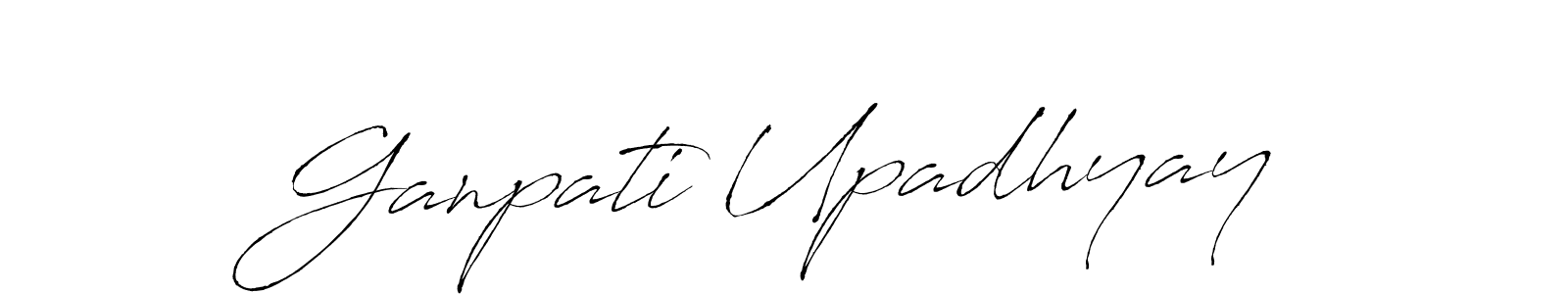 Once you've used our free online signature maker to create your best signature Antro_Vectra style, it's time to enjoy all of the benefits that Ganpati Upadhyay name signing documents. Ganpati Upadhyay signature style 6 images and pictures png