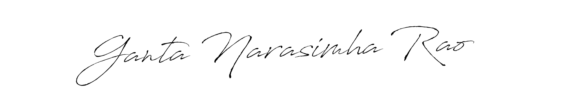 How to Draw Ganta Narasimha Rao signature style? Antro_Vectra is a latest design signature styles for name Ganta Narasimha Rao. Ganta Narasimha Rao signature style 6 images and pictures png