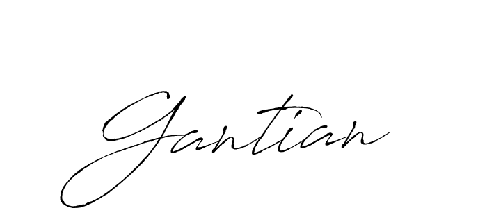 Gantian stylish signature style. Best Handwritten Sign (Antro_Vectra) for my name. Handwritten Signature Collection Ideas for my name Gantian. Gantian signature style 6 images and pictures png