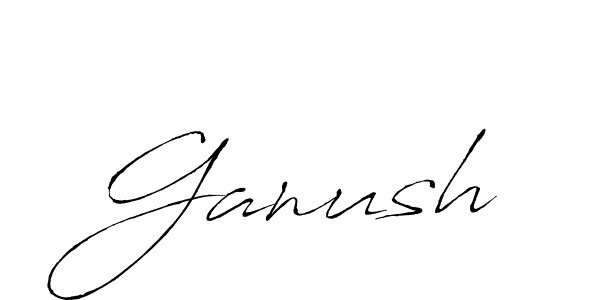 Similarly Antro_Vectra is the best handwritten signature design. Signature creator online .You can use it as an online autograph creator for name Ganush. Ganush signature style 6 images and pictures png