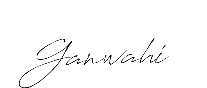 Make a beautiful signature design for name Ganwahi. Use this online signature maker to create a handwritten signature for free. Ganwahi signature style 6 images and pictures png