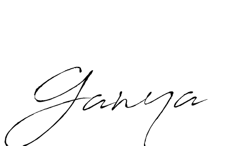 Also we have Ganya name is the best signature style. Create professional handwritten signature collection using Antro_Vectra autograph style. Ganya signature style 6 images and pictures png