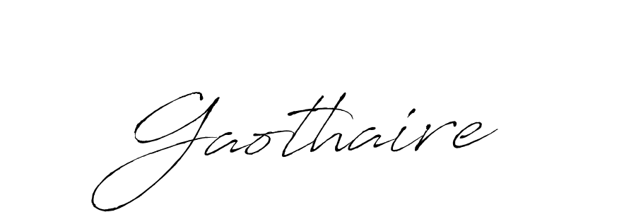 Also we have Gaothaire name is the best signature style. Create professional handwritten signature collection using Antro_Vectra autograph style. Gaothaire signature style 6 images and pictures png