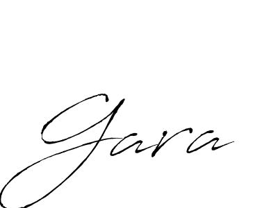 Make a beautiful signature design for name Gara. With this signature (Antro_Vectra) style, you can create a handwritten signature for free. Gara signature style 6 images and pictures png