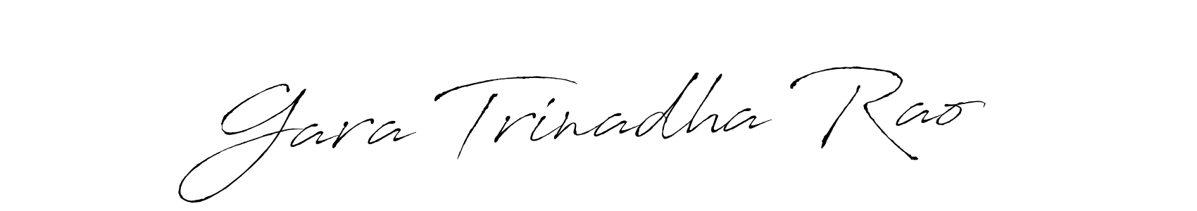 Antro_Vectra is a professional signature style that is perfect for those who want to add a touch of class to their signature. It is also a great choice for those who want to make their signature more unique. Get Gara Trinadha Rao name to fancy signature for free. Gara Trinadha Rao signature style 6 images and pictures png