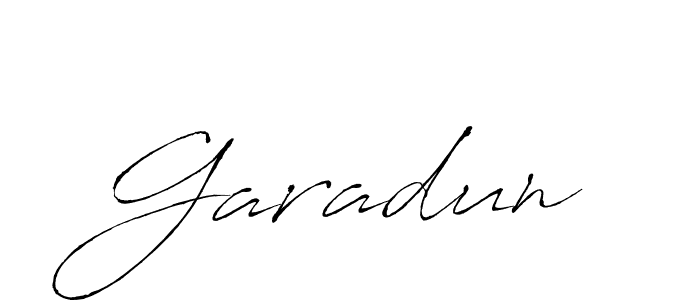 Also we have Garadun name is the best signature style. Create professional handwritten signature collection using Antro_Vectra autograph style. Garadun signature style 6 images and pictures png