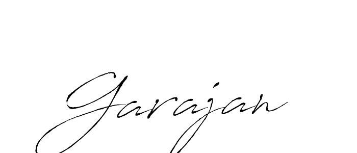 Also we have Garajan name is the best signature style. Create professional handwritten signature collection using Antro_Vectra autograph style. Garajan signature style 6 images and pictures png