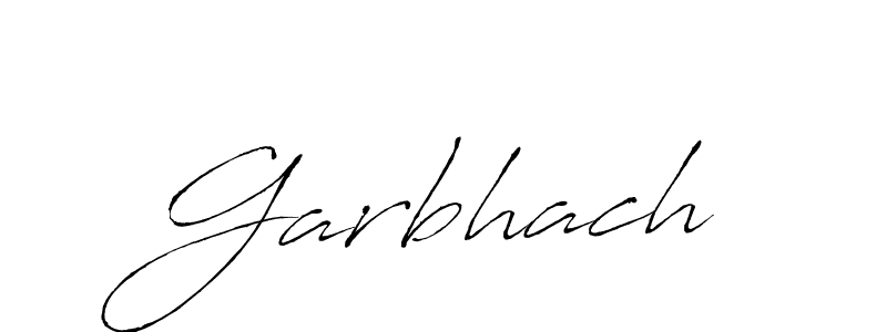 Design your own signature with our free online signature maker. With this signature software, you can create a handwritten (Antro_Vectra) signature for name Garbhach. Garbhach signature style 6 images and pictures png