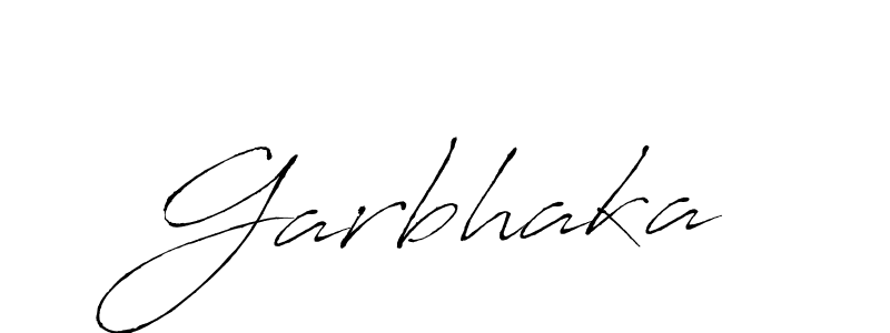 You should practise on your own different ways (Antro_Vectra) to write your name (Garbhaka) in signature. don't let someone else do it for you. Garbhaka signature style 6 images and pictures png