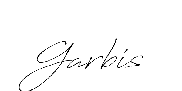 Also we have Garbis name is the best signature style. Create professional handwritten signature collection using Antro_Vectra autograph style. Garbis signature style 6 images and pictures png