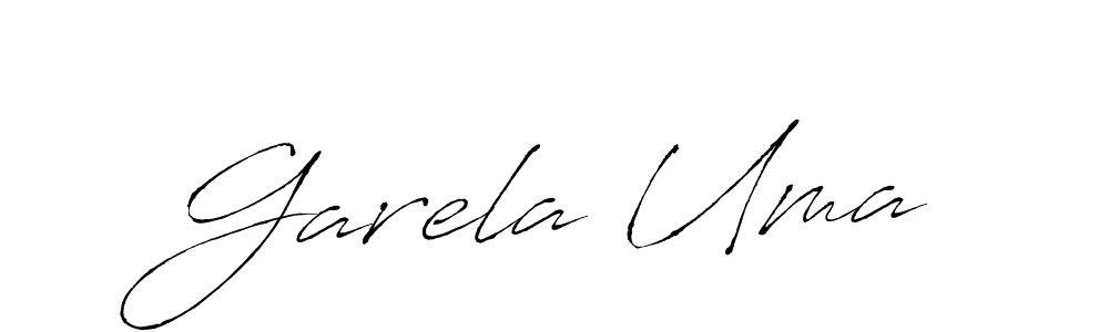 How to make Garela Uma signature? Antro_Vectra is a professional autograph style. Create handwritten signature for Garela Uma name. Garela Uma signature style 6 images and pictures png